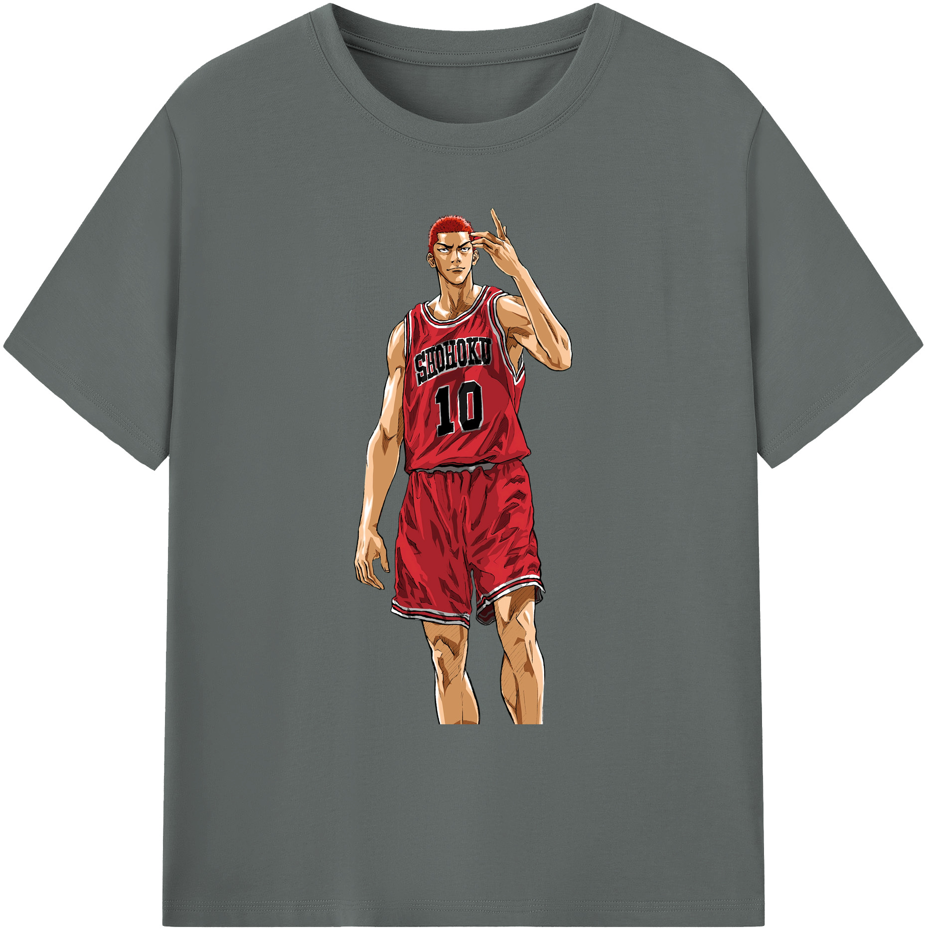 （画像用） SLAM DUNK／スラムダンク 綿100％ メンズ半袖Tシャツ｜肌触りやわらか＆通気性